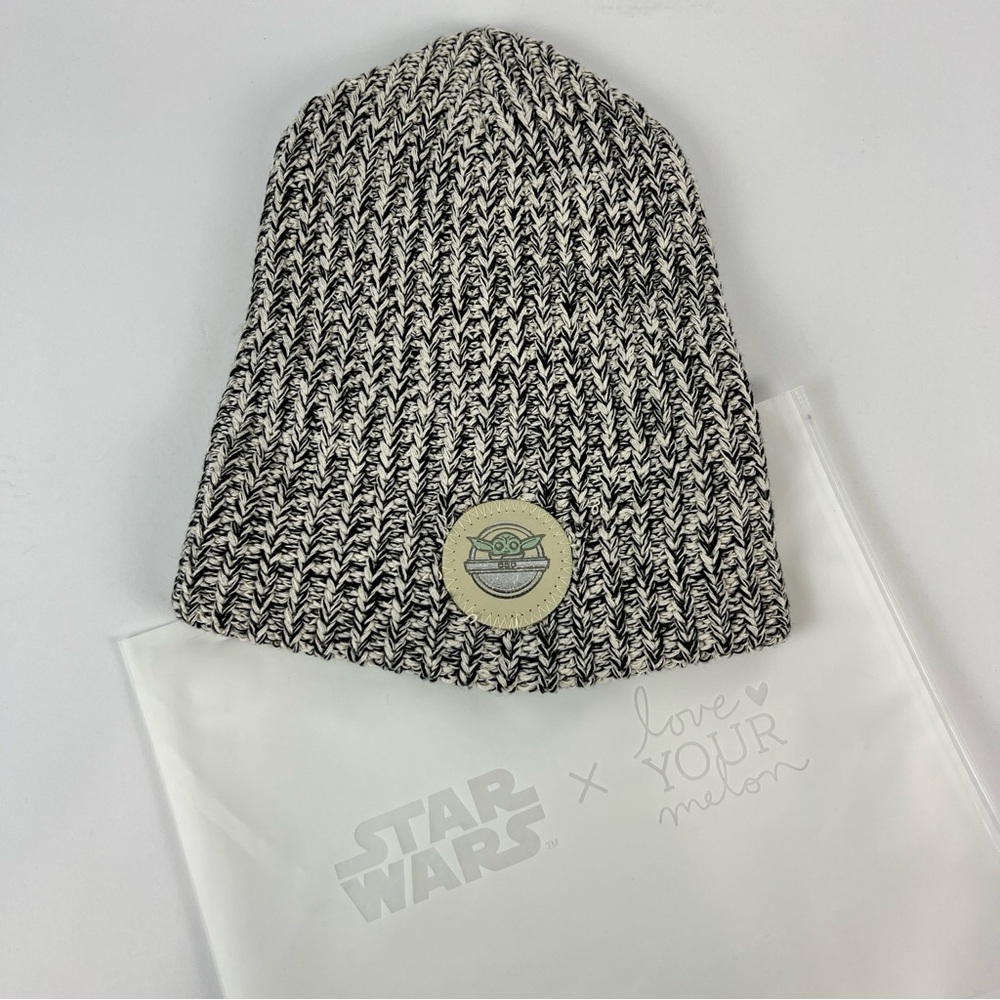 Star Wars x Love Your Melon Black and White Beanie